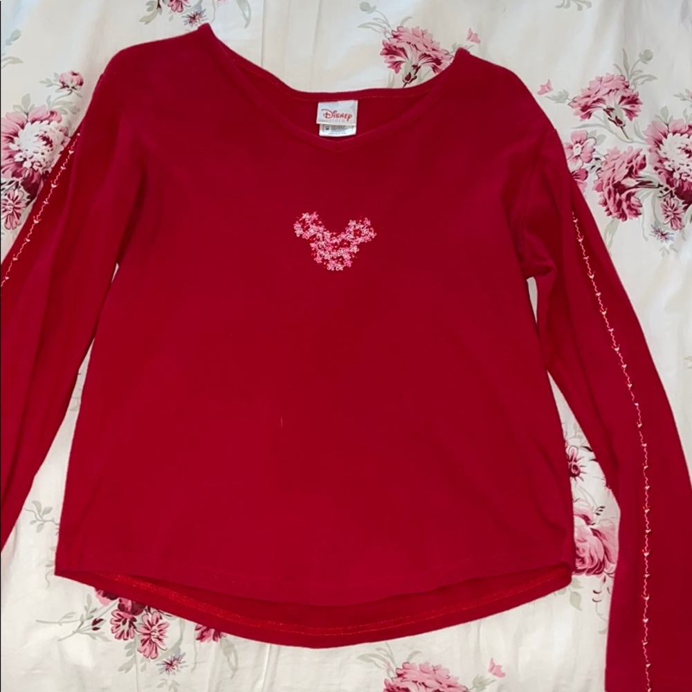 Disney Valentine’s Day/Spring long sleeve top